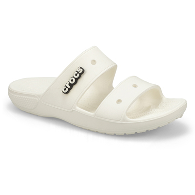 Lds Classic Crocs Slide Sandal - White