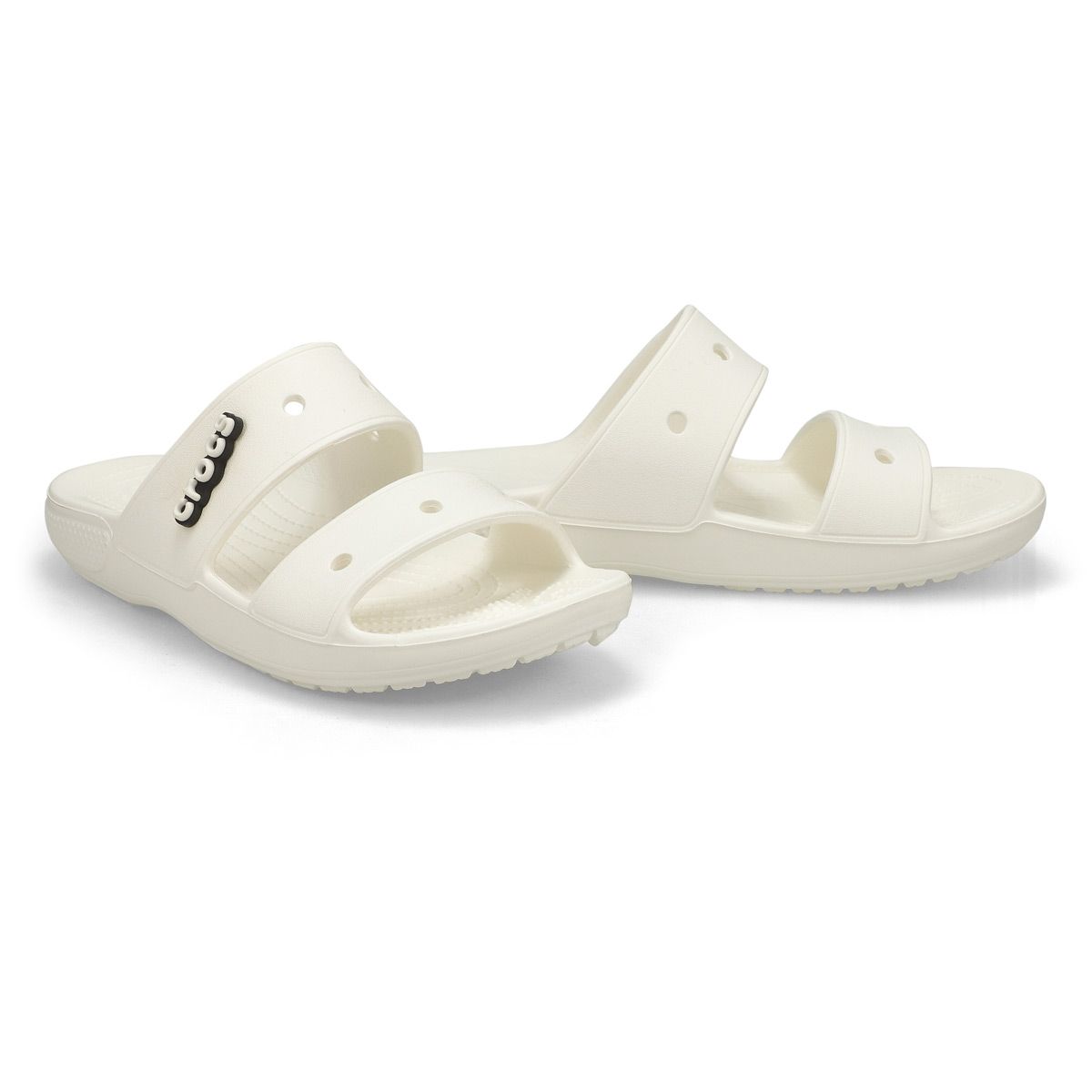Sabot Classic Crocs Slide,blanc,femme
