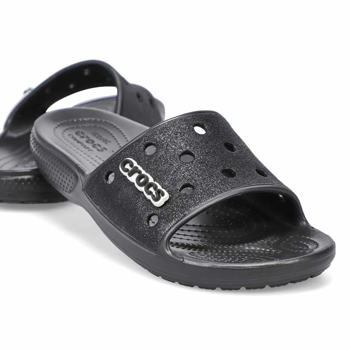 Crocs Women's Classic Crocs Sandal - Glitter | SoftMoc.com