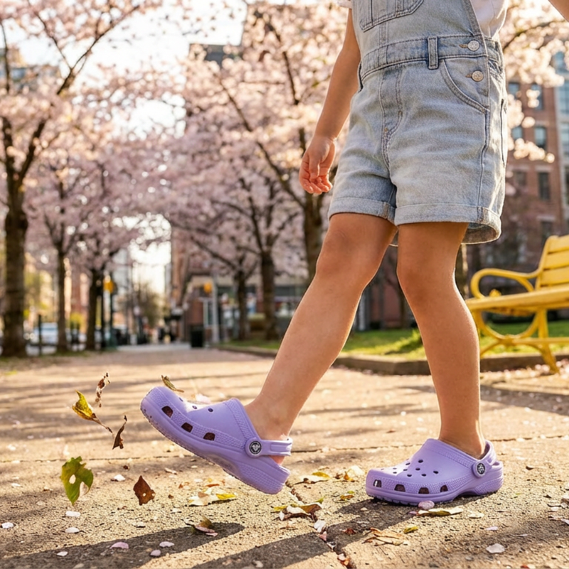 Sabot de confort CLASSIC EVA, violet mystérieux, enfants