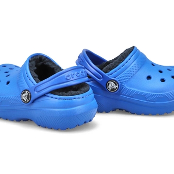 Infant's Classic Lined Comfort Clog -Bolt Blue