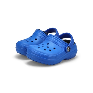 Infant's Classic Lined Comfort Clog -Bolt Blue