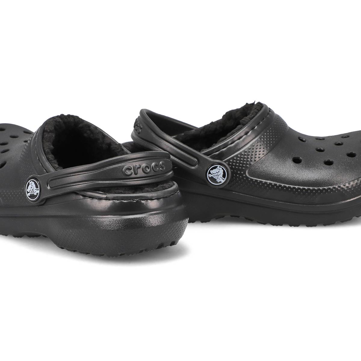 Kids' Classic Lined Comfort Clog - Black/Black