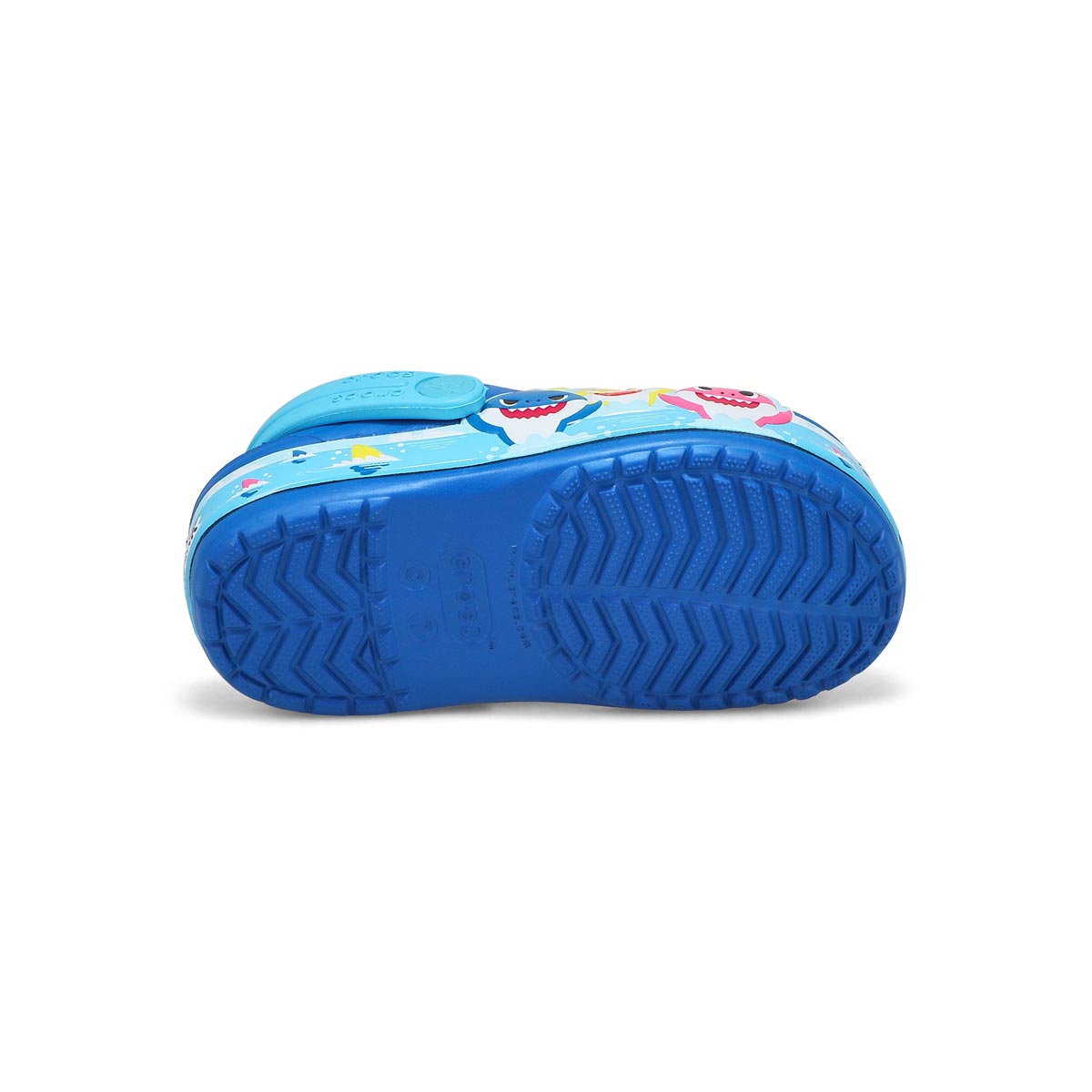 Infants' Crocband Baby Shark Clog - Cobalt