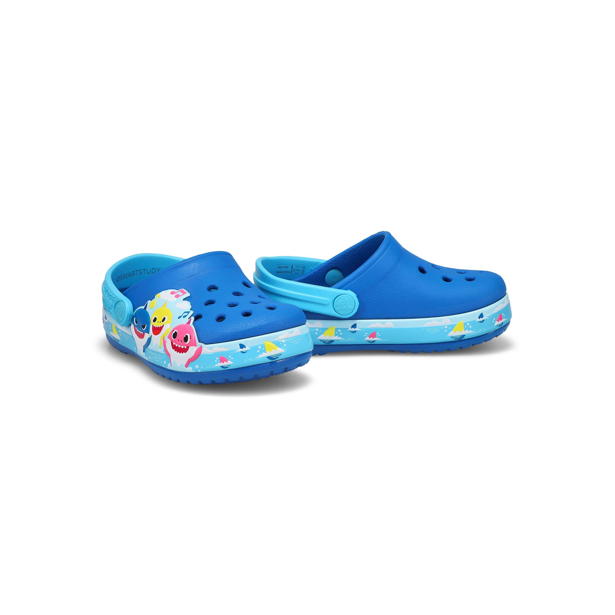 Crocs Infants' Crocband Baby Shark Clog - Cob