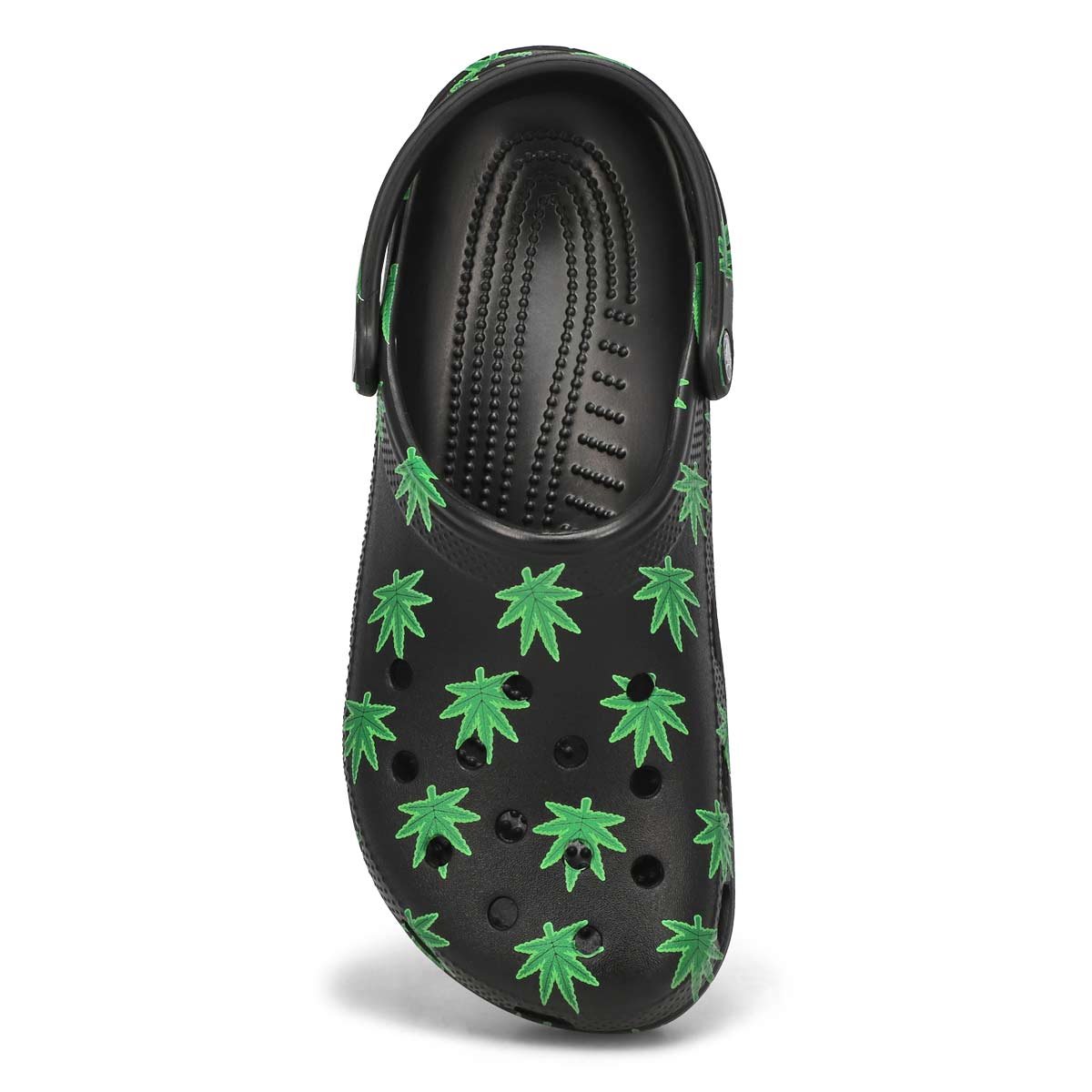 Men's Classic Hemp Leaf Clog - Black