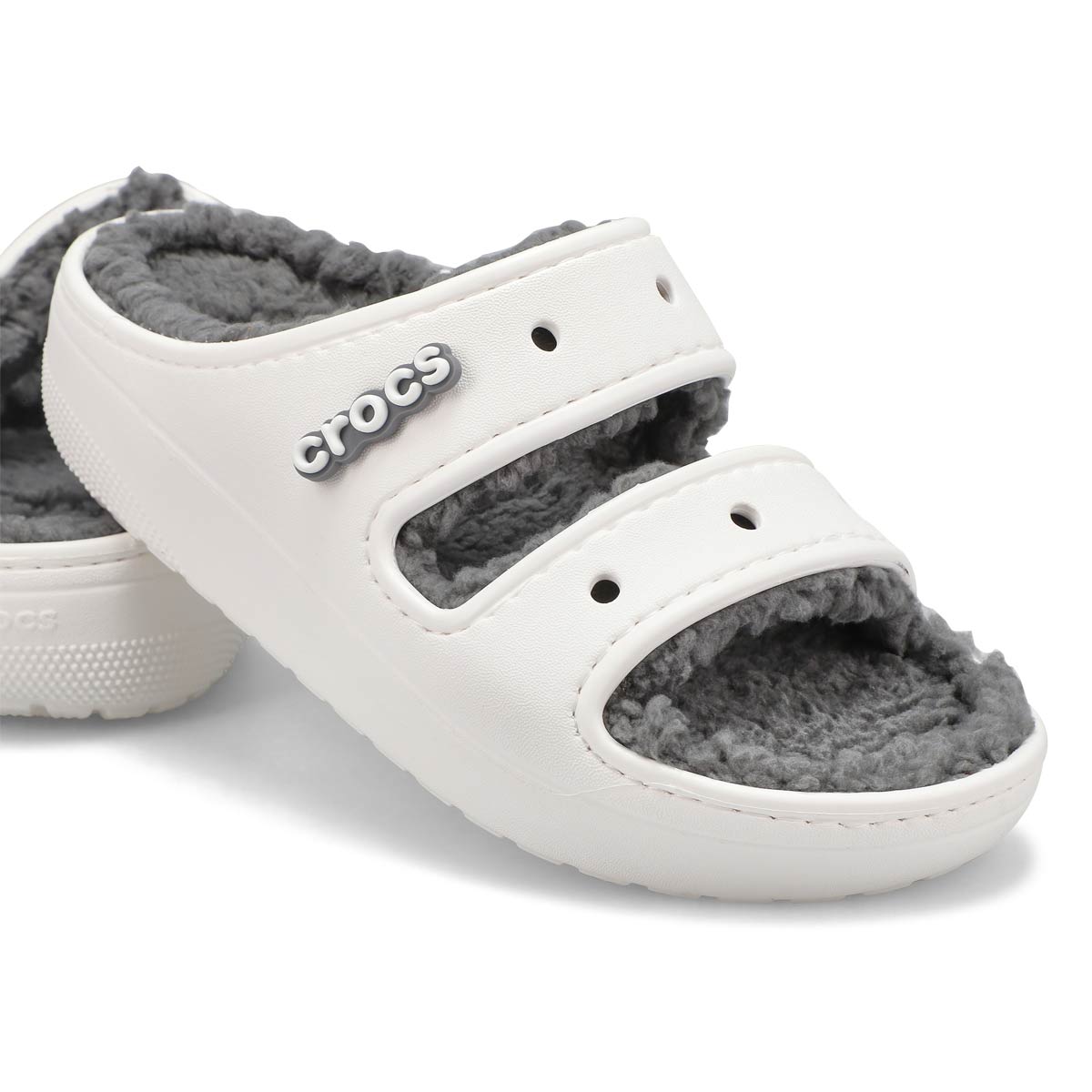 Women's Classic Cozzzy Slide Sandal -White