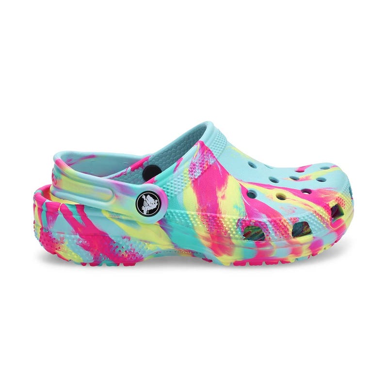 Kids' Classic Marbled EVA Comfort Clog - Aquamarin