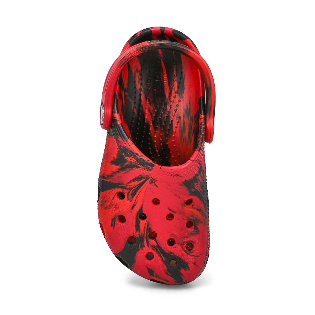 Kids' Classic Clog Graphics - Red/Black