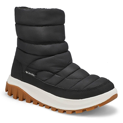 Lds Snowtrot Mid Waterproof Winter Boot - Black/Sea Salt