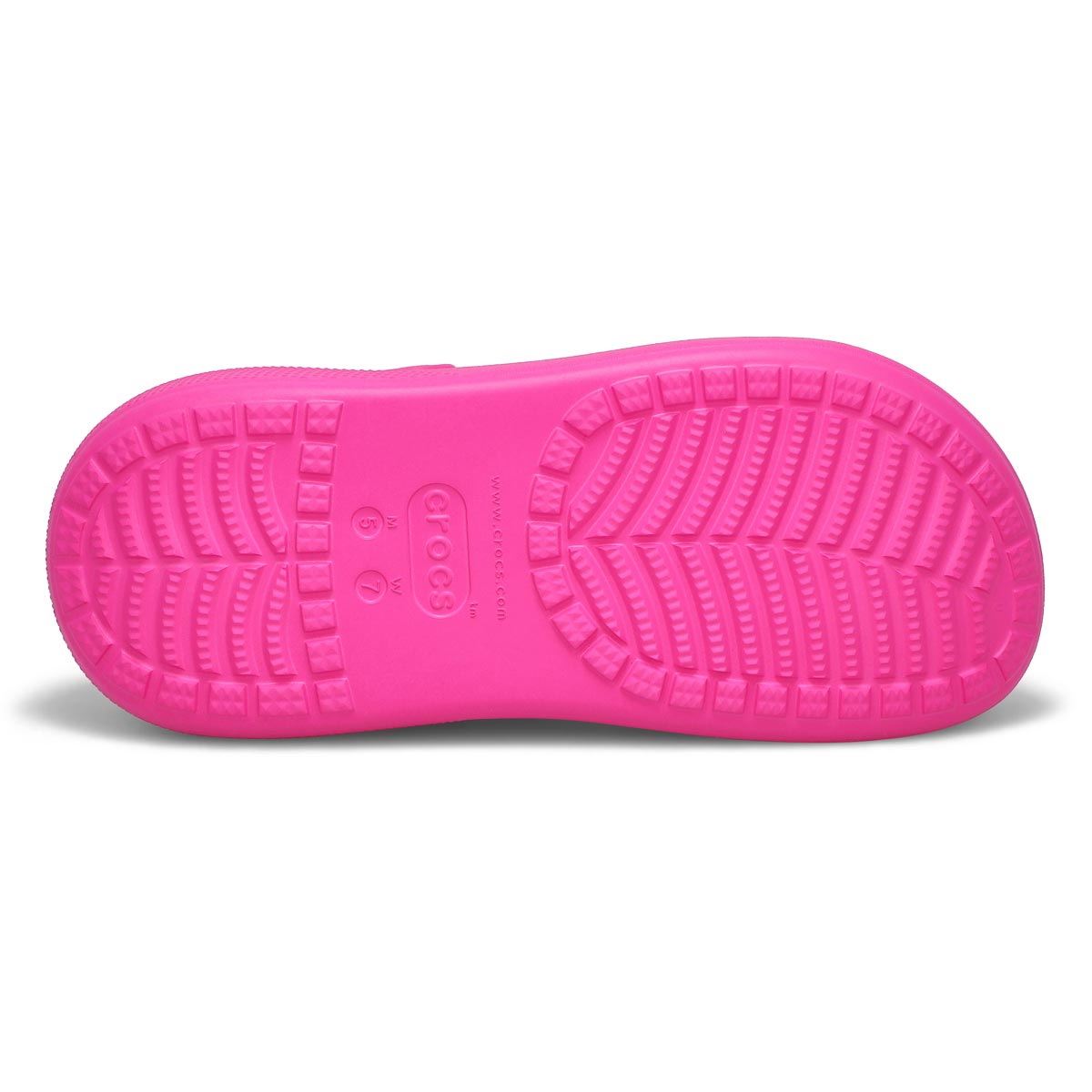 Sabot CLASSIC CRUSH PLATFORM, rose, femmes