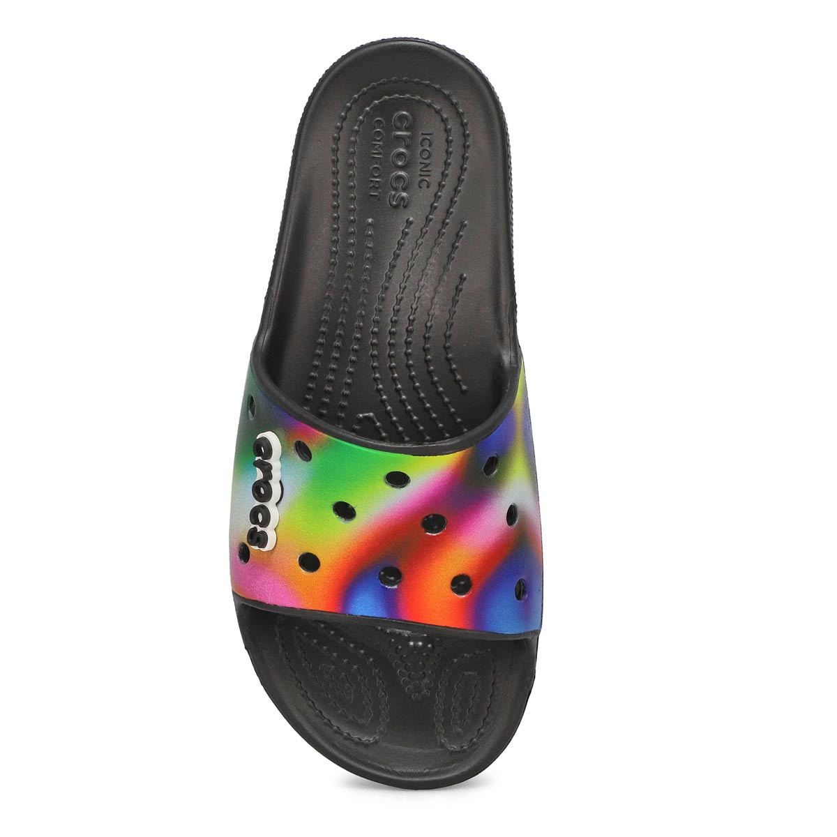 Claquette CLASSIC SOLARIZED, noir/multi, femmes