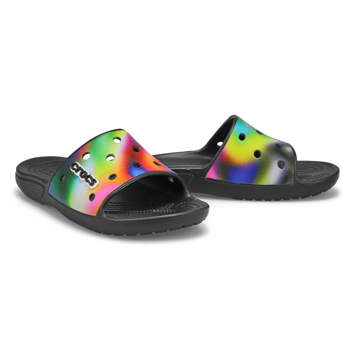 Claquette CLASSIC SOLARIZED, noir/multi, femmes