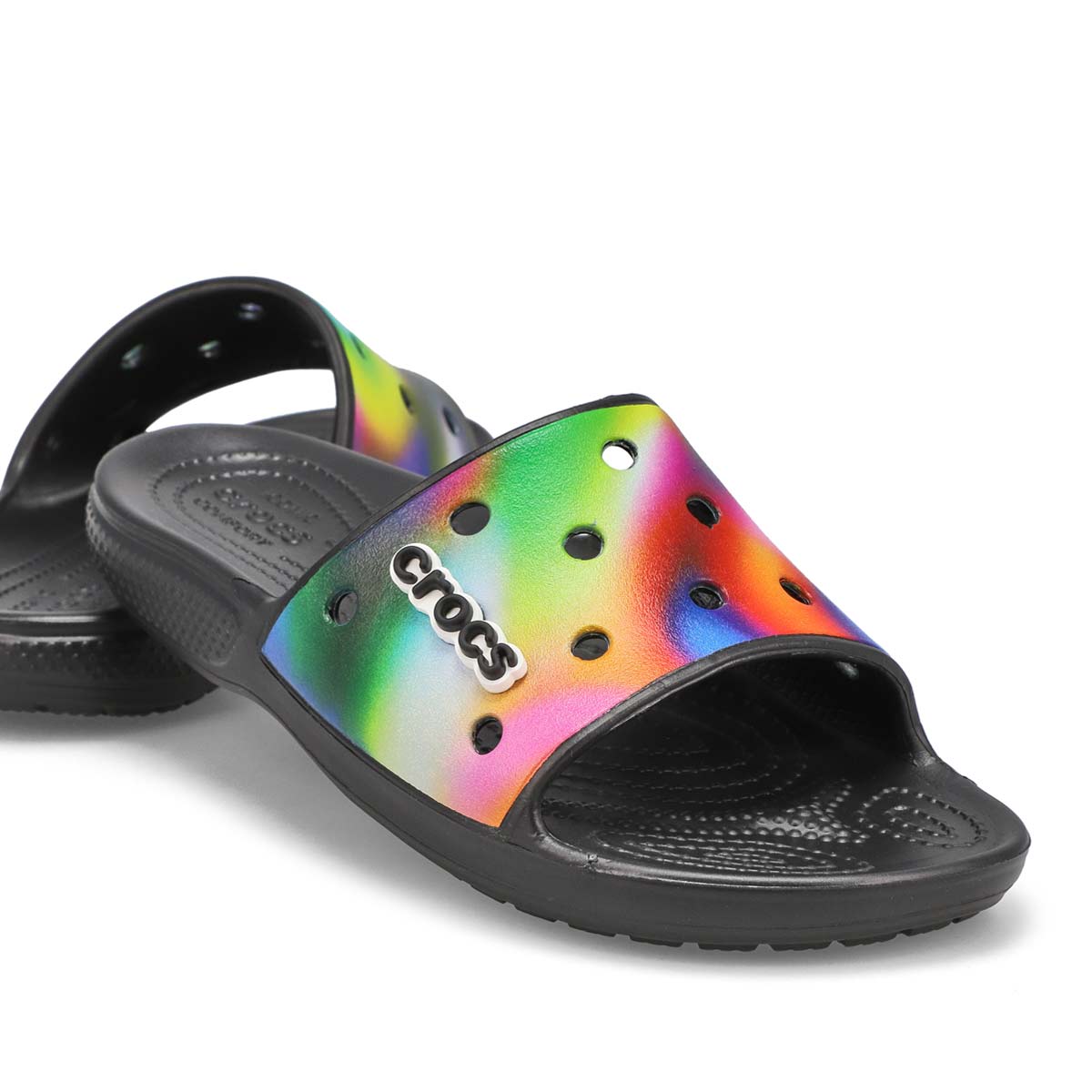 Claquette CLASSIC SOLARIZED, noir/multi, femmes