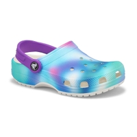 Kids' Classic Solarized Clog- White/Multi