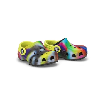 Sabot CLASSIC SOLARIZED, noir/multi, tout-petits