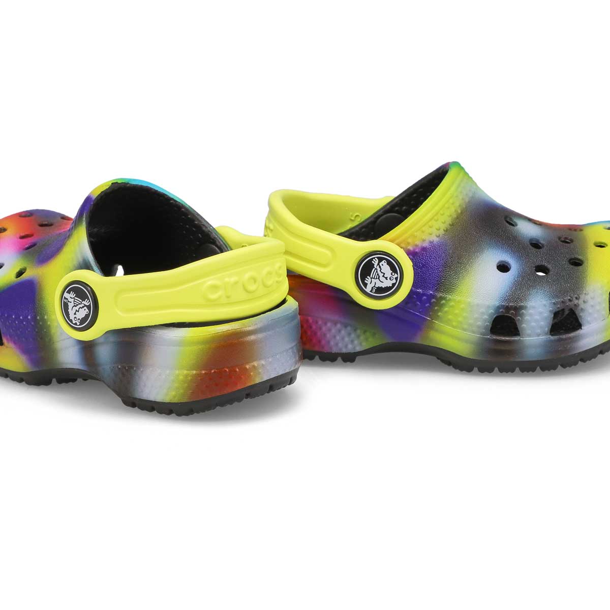 Sabot CLASSIC SOLARIZED, noir/multi, tout-petits