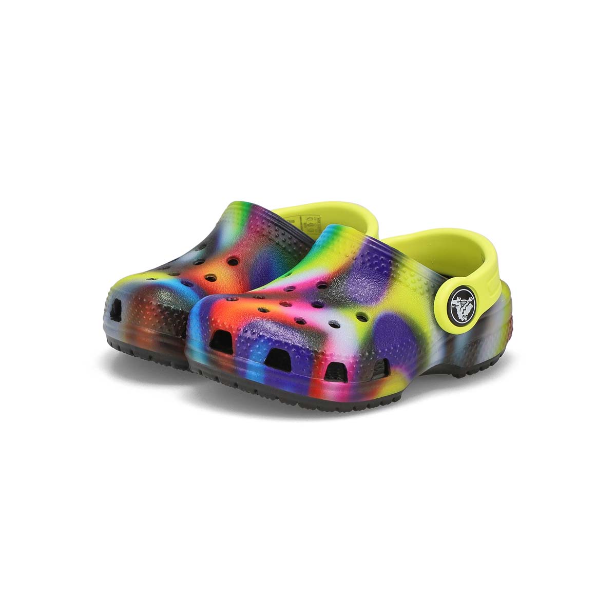Sabot CLASSIC SOLARIZED, noir/multi, tout-petits