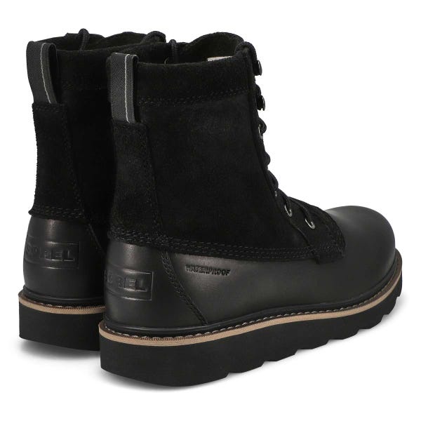 Botte d'hiver imperméable SLABTOWN 62 CARIBOU, noir/noir, hommes