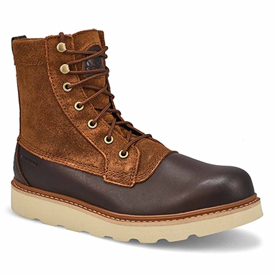 Botte d'hiver imperméable Slabtown 62 Caribou, havane velouté/tabac, hommes