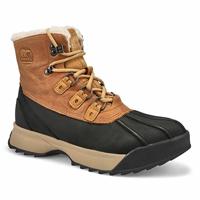 Mns Scout 87 Lux Waterproof Boot - Caribou Buff/Black