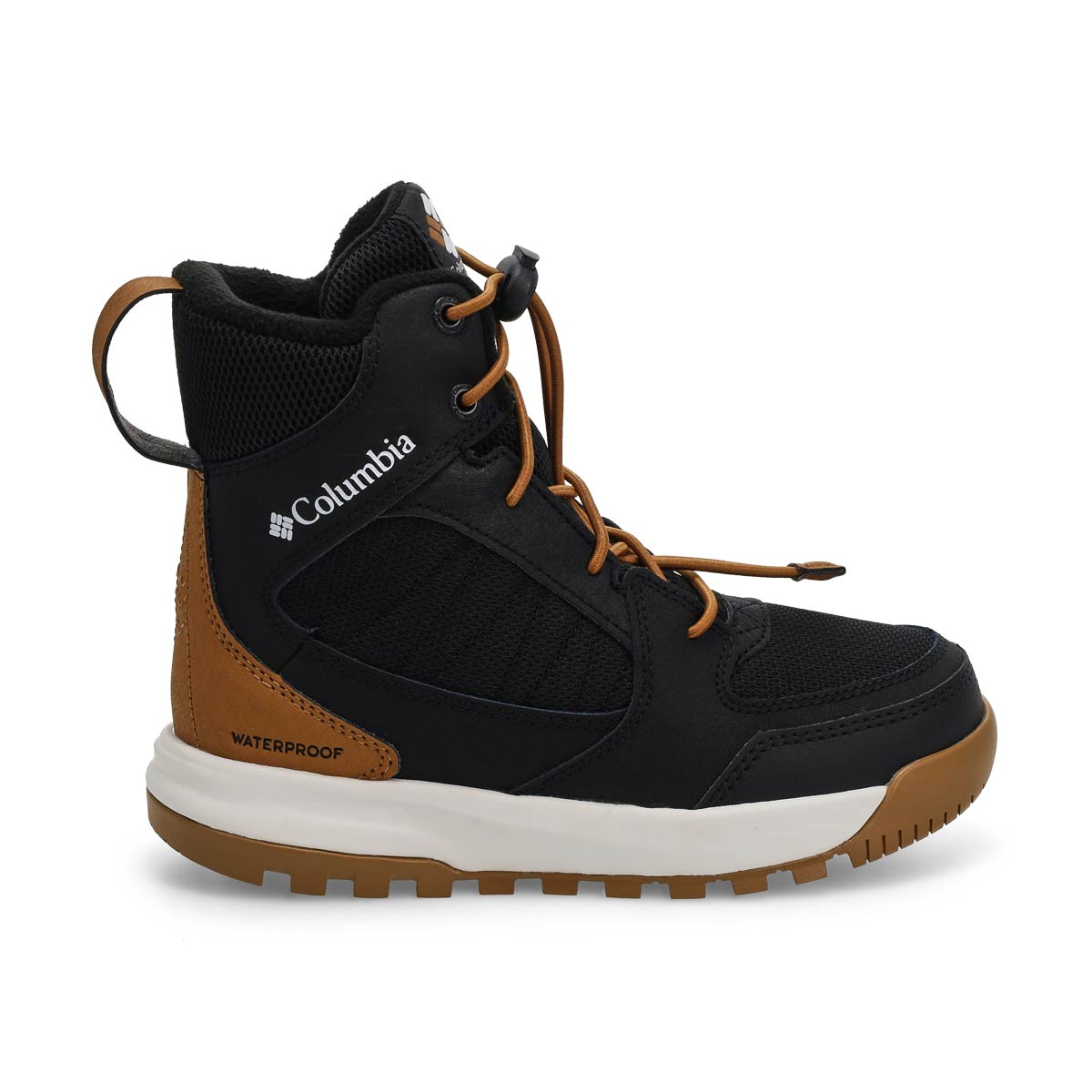 Boys'  Portlander Waterproof Winter Boot - Black/E