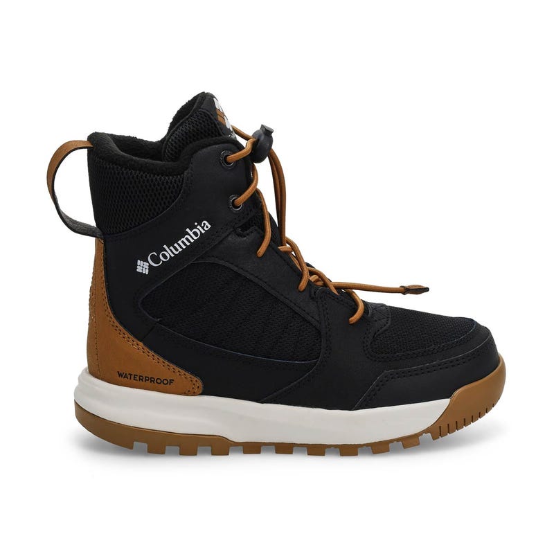 Boys'  Portlander Waterproof Winter Boot - Black/Elk