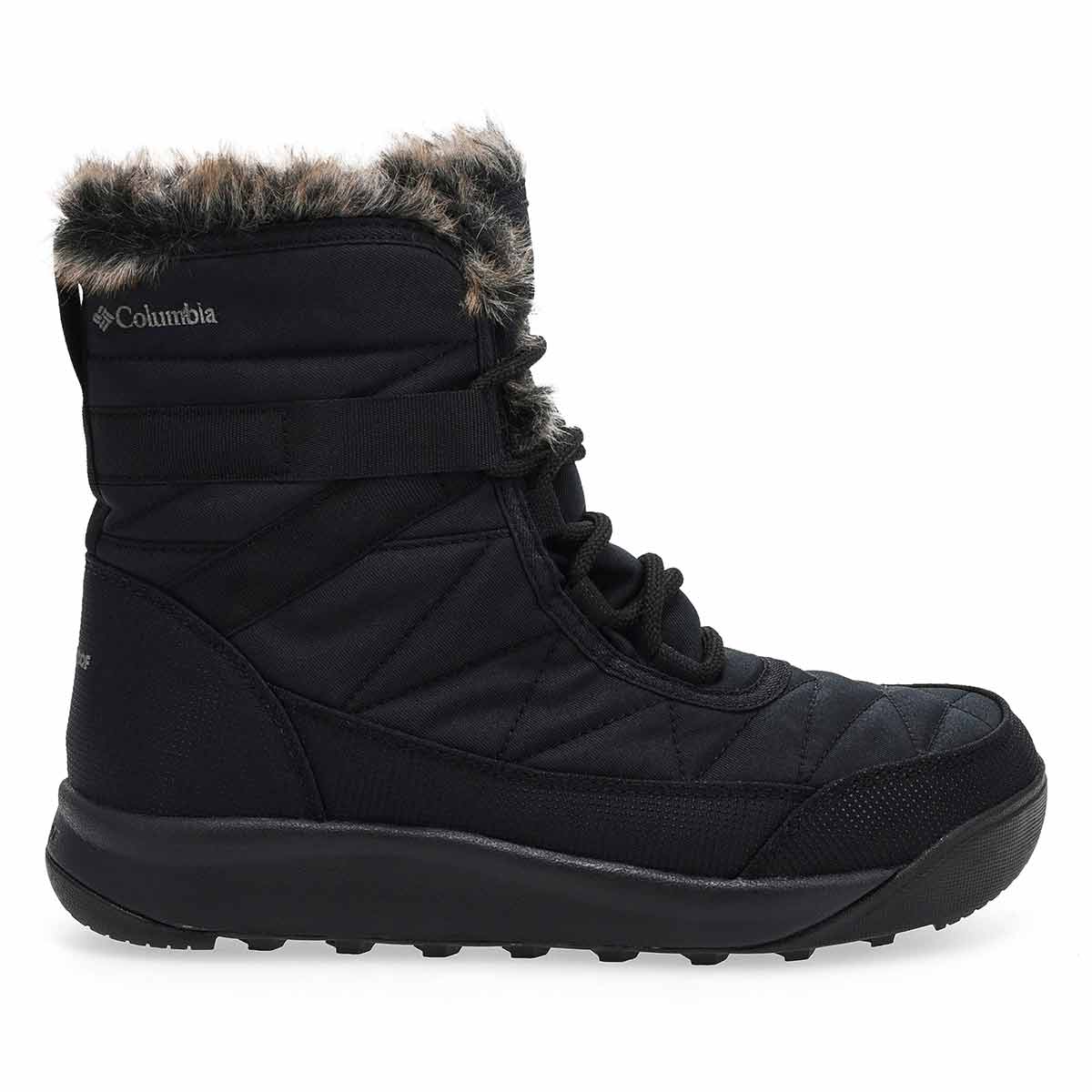 Botte d'hiver imperméable MINX SHORTY IV, noir/titane, femmes