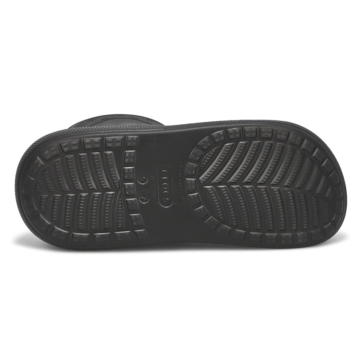 Botte CLASSIC CRUSH PLATFORM, noir, femmes