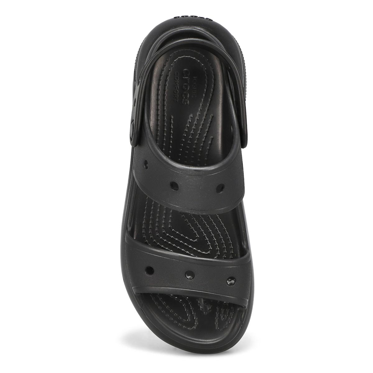 Sandale plateforme CLASSIC MEGA CRUSH, noir, femmes