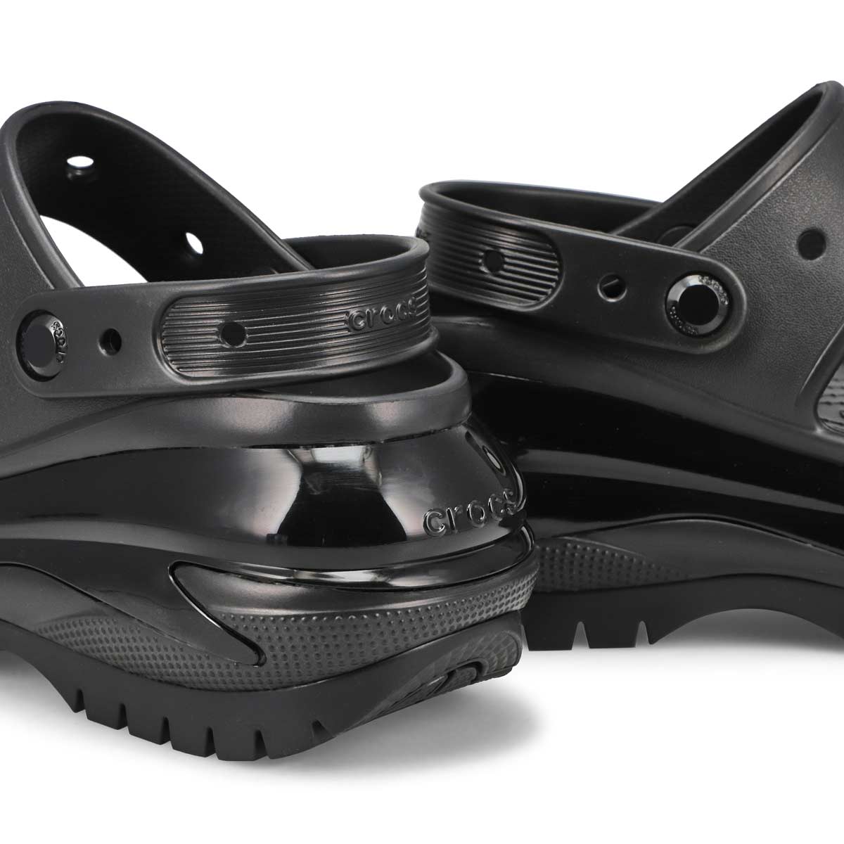 Sandale plateforme CLASSIC MEGA CRUSH, noir, femmes