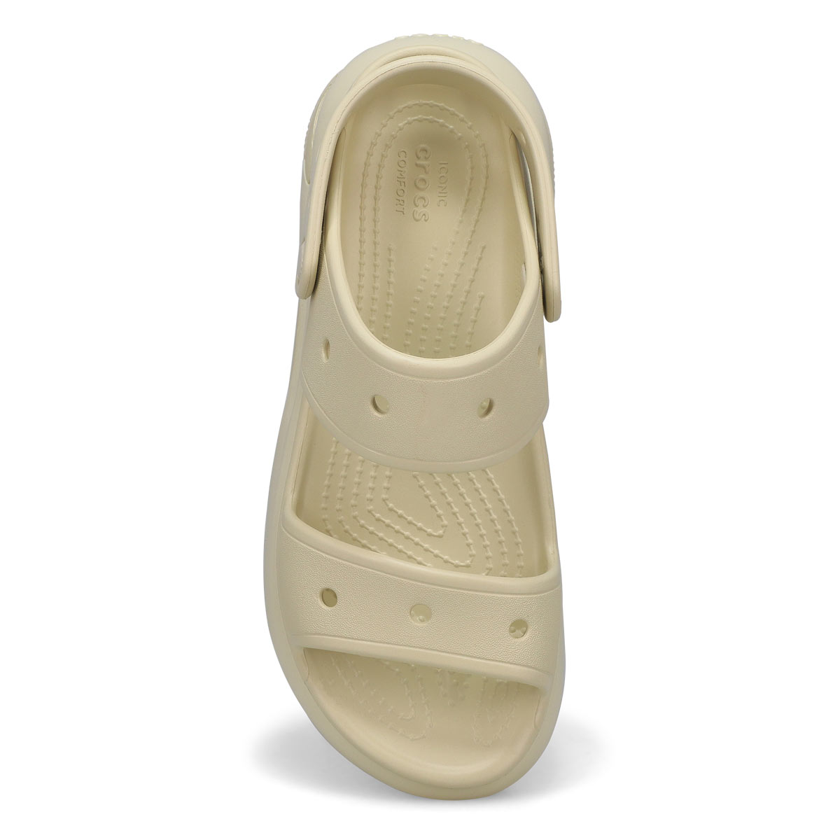 Sandale à plateforme CLASSIC MEGA CRUSH, os, femmes