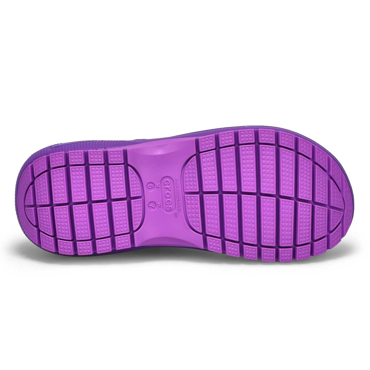 Sandale CLASSIC MEGA CRUSH, néon violet, femme