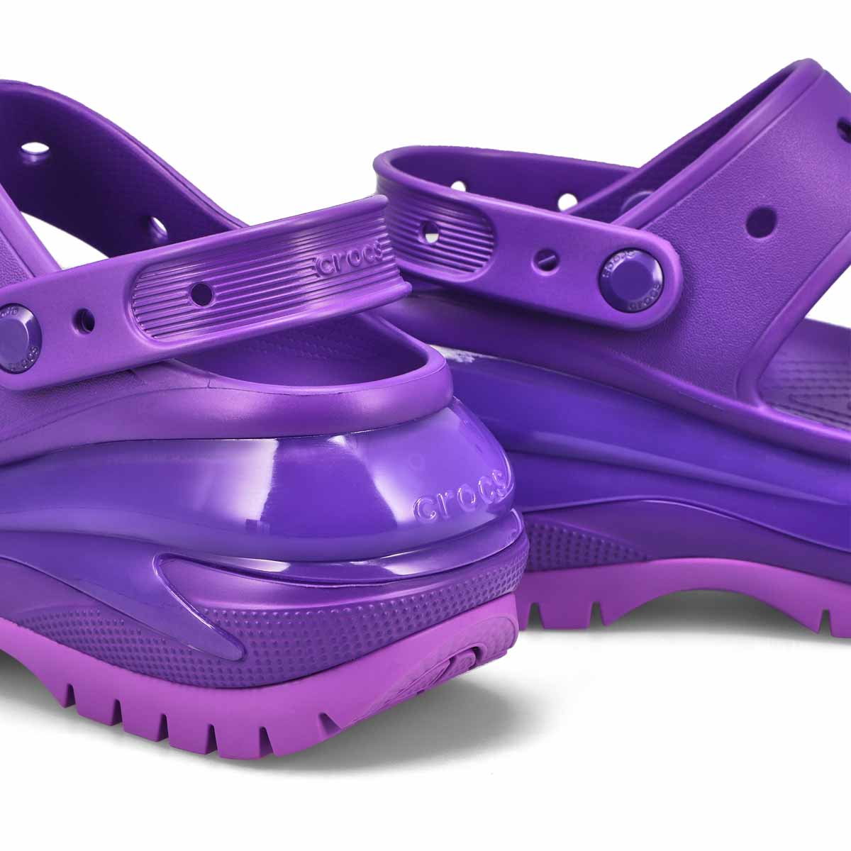 Sandale CLASSIC MEGA CRUSH, néon violet, femme
