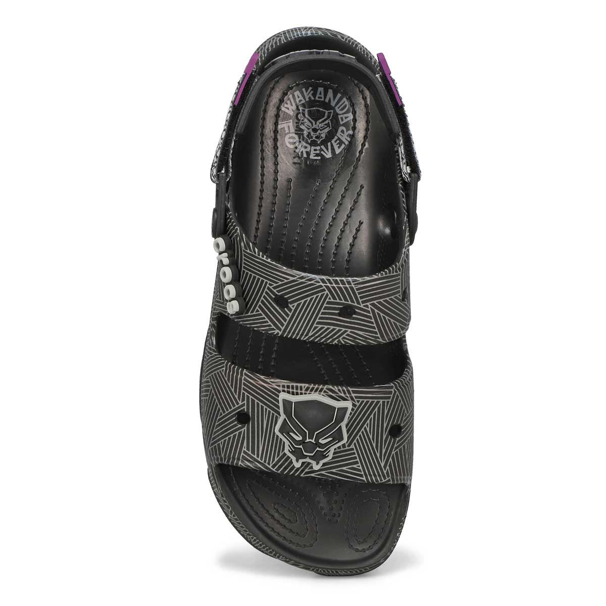 Sandale BLACK PANTHER II, noir, hommes