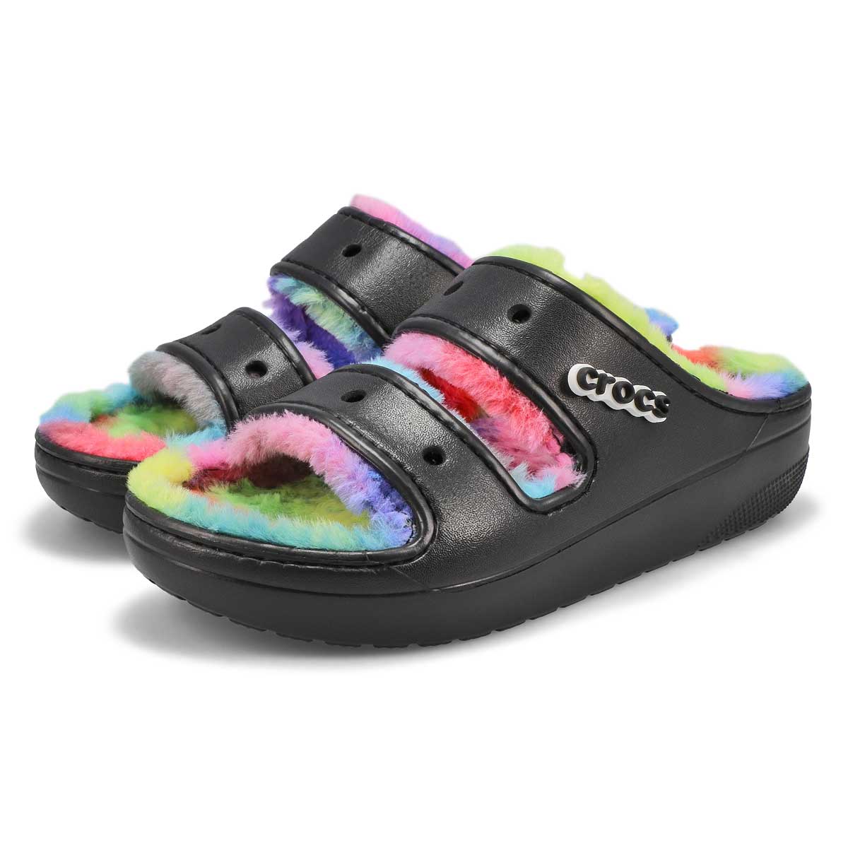 Women's Classic Cozzzy Slide Sandal - Black/Multi