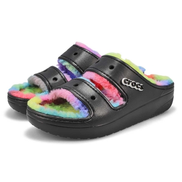 Women's Classic Cozzzy Slide Sandal - Black/Multi