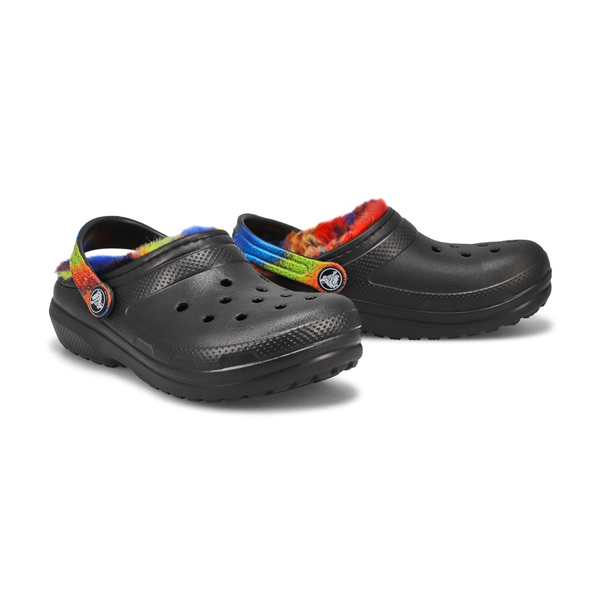 Kids' Classic Lined Comfort Clog - Black/Multi