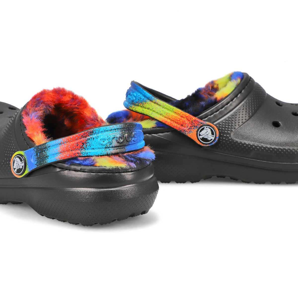 Kids' Classic Lined Comfort Clog - Black/Multi