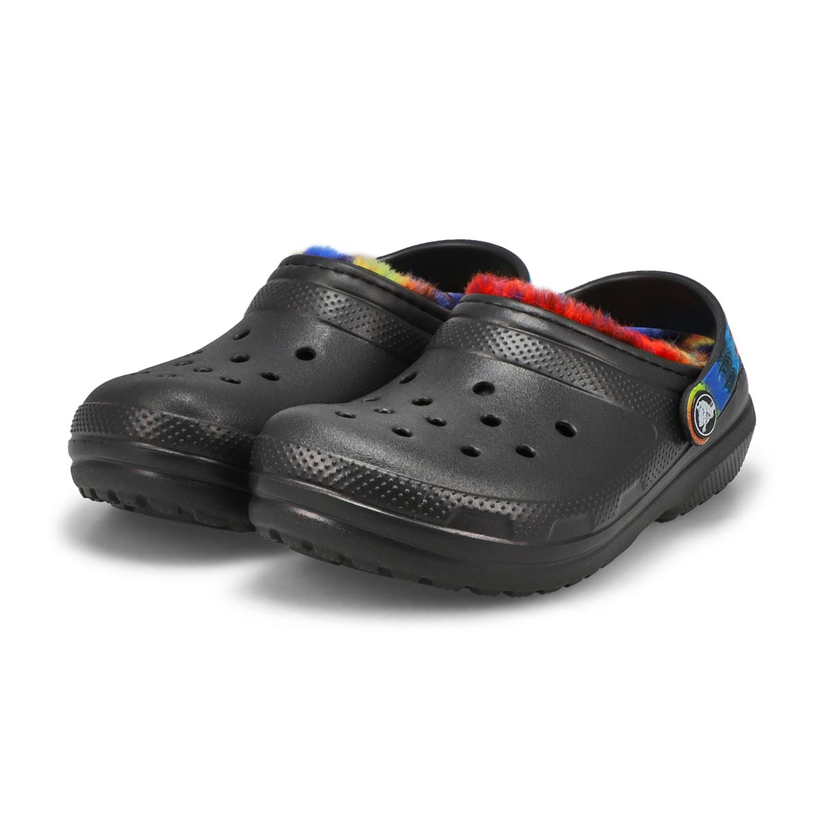 Kids' Classic Lined Comfort Clog - Black/Multi