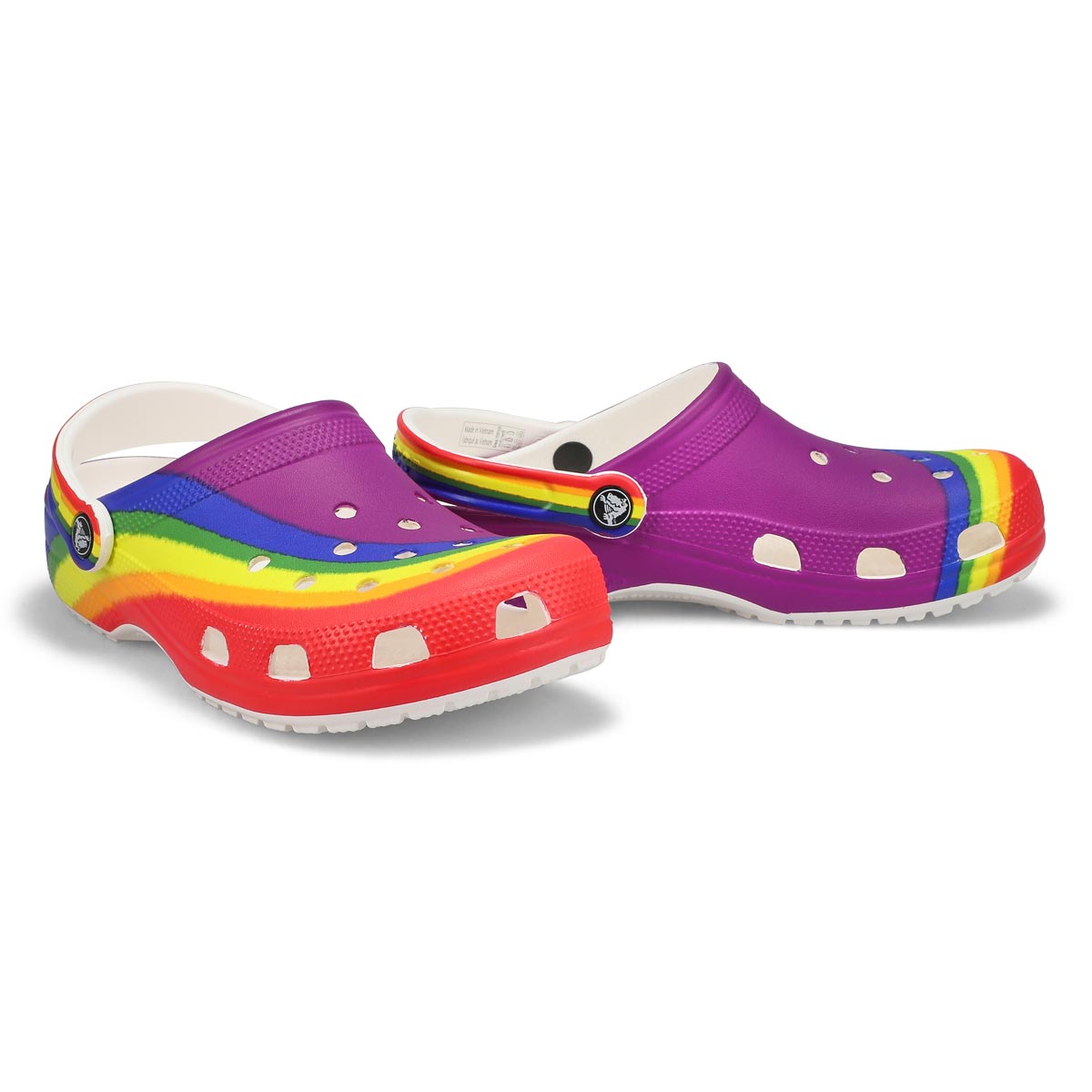 Women's Classic Rainbow Dye Clog - Rainbow