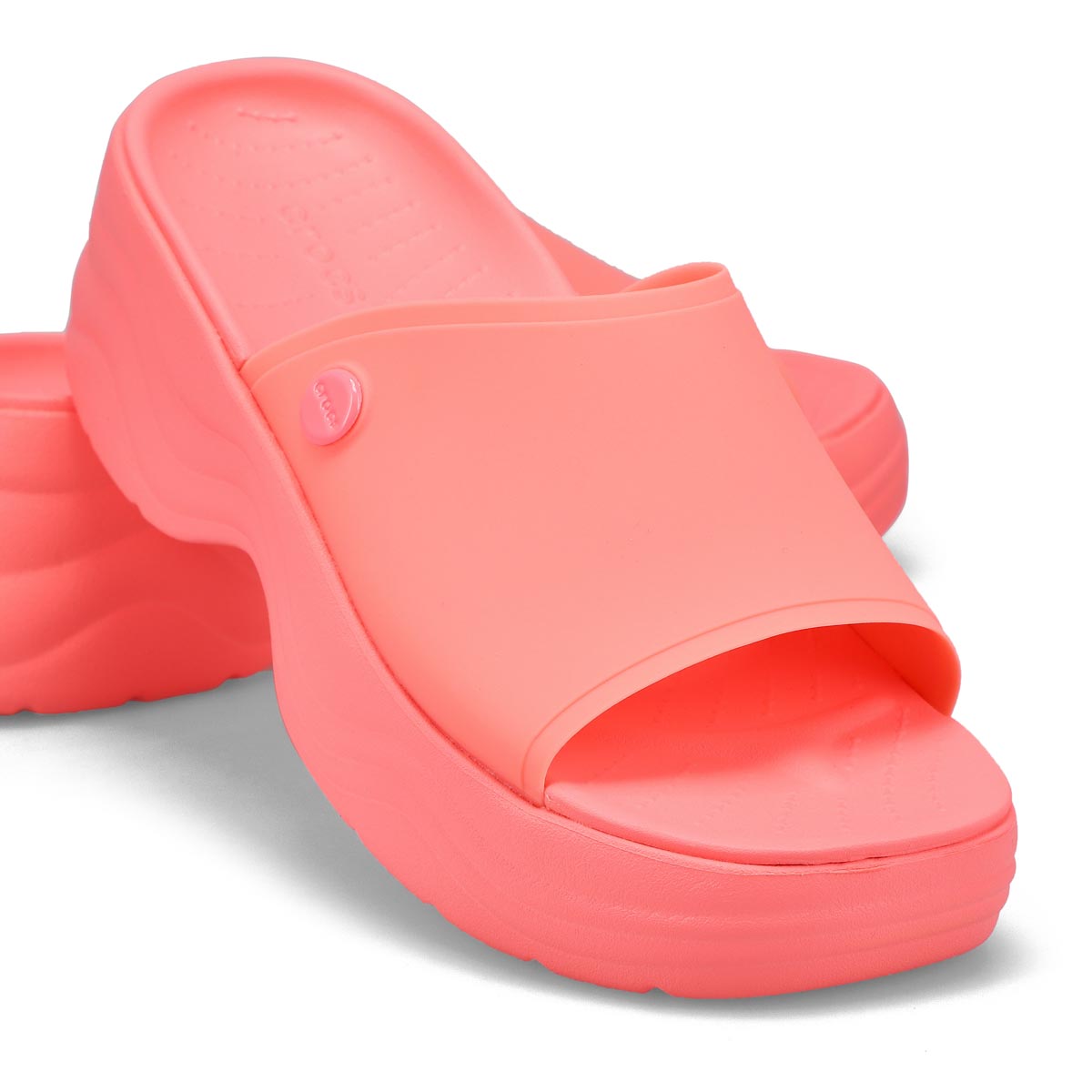 Women's Skyline Platform Slide Sandal - Guava