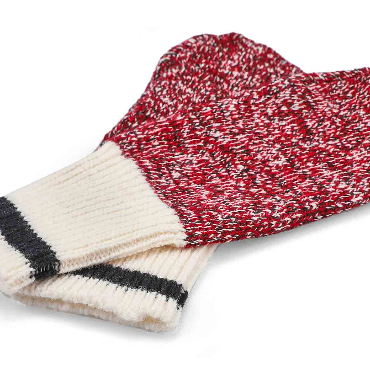 Mitaines DURAY MARLED, rouge/noir, femmes