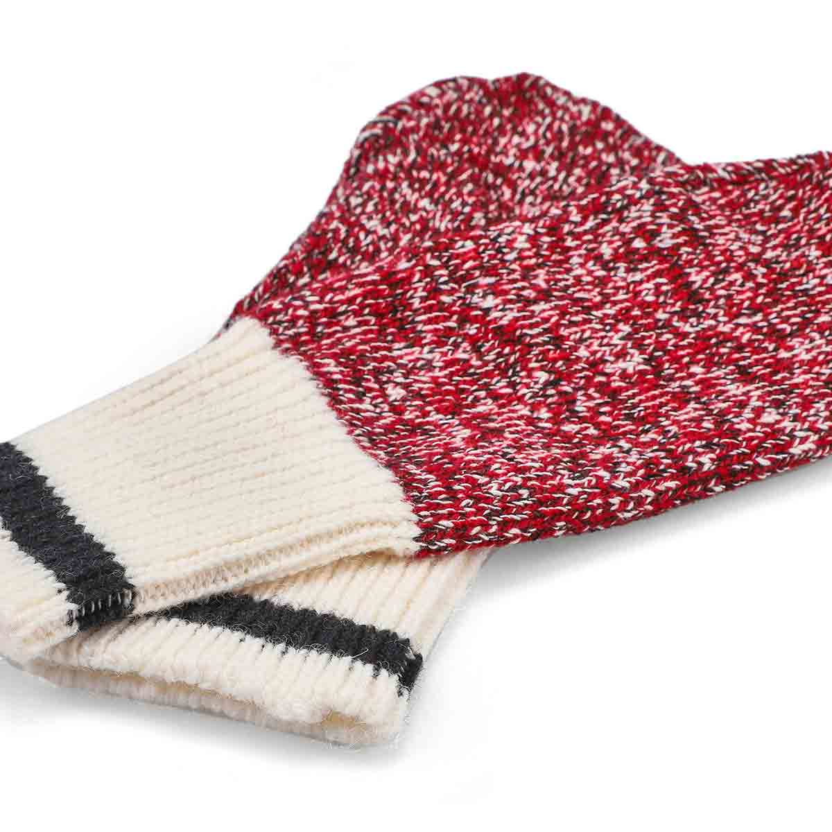 Women's Duray Marled Mitten - Red/Black