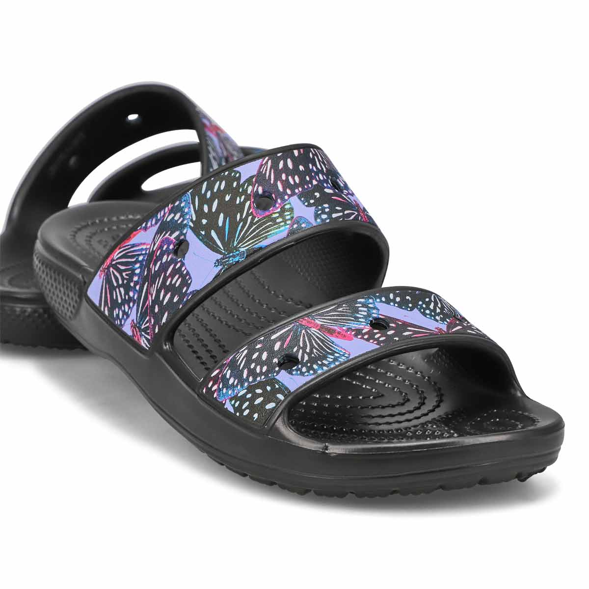 Women's Classic Crocs Butterfly Slide - Multi