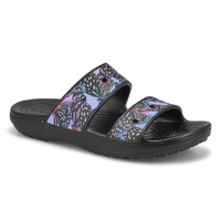 Women's Classic Crocs Butterfly Slide - Multi