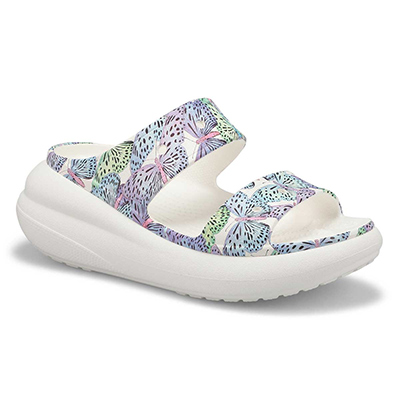 Lds Classic Crush Butterfly Platform Sandal - Multi