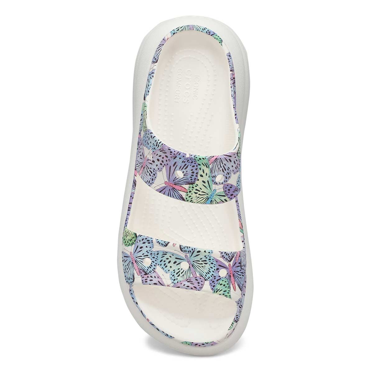 Sandale CLASSIC CRUSH BUTTERFLY, multi, femmes