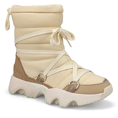 Botte d'hiver imperméable Kinetic Impact Nxt, miel blanc/beige, femmes