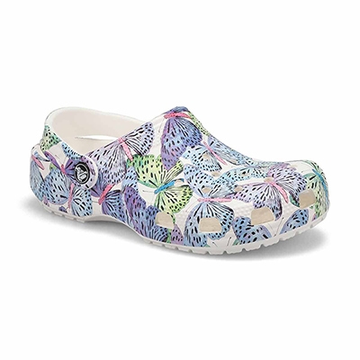 Sabot Classic Glitter Bttrfly, mlt fille